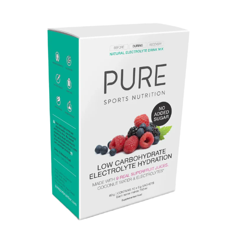 Electrolyte Hydration Low Carb Sachets by Pure Sports Nutrition - Image 4