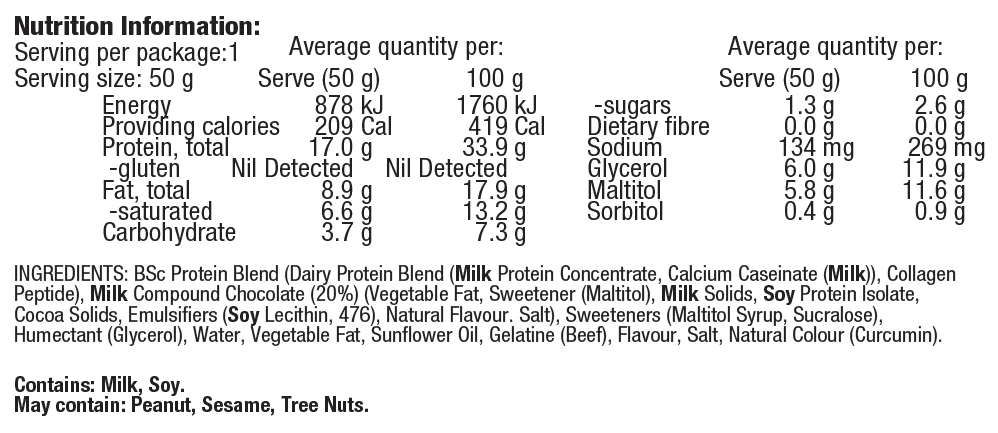 High Protein Mellow Bar by Body Science (BSc) - Image 7