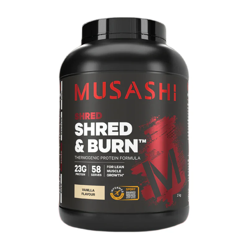 Shred & Burn Protein by Musashi - Image 4